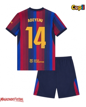 Barcelona Karim Adeyemi #14 Echipament de Fotbal Replică 2026-27 Copii Acasa (+ Șorturi)